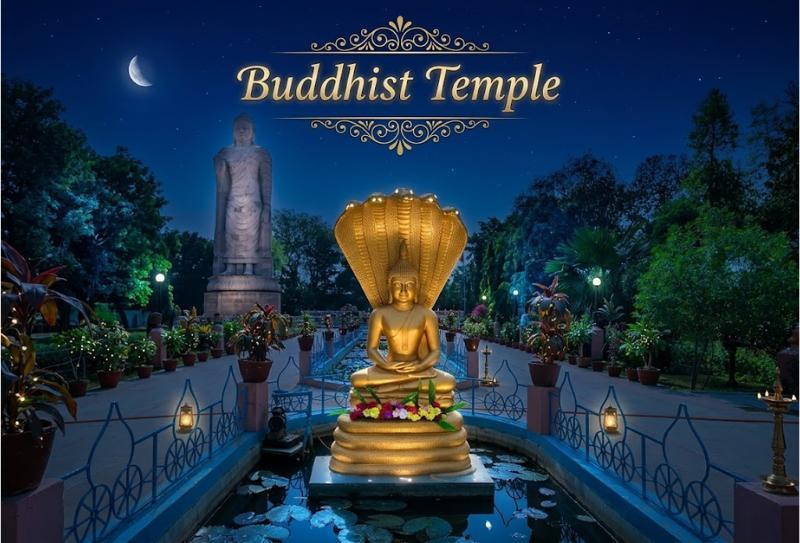 Buddha Vihar in Parel, MH