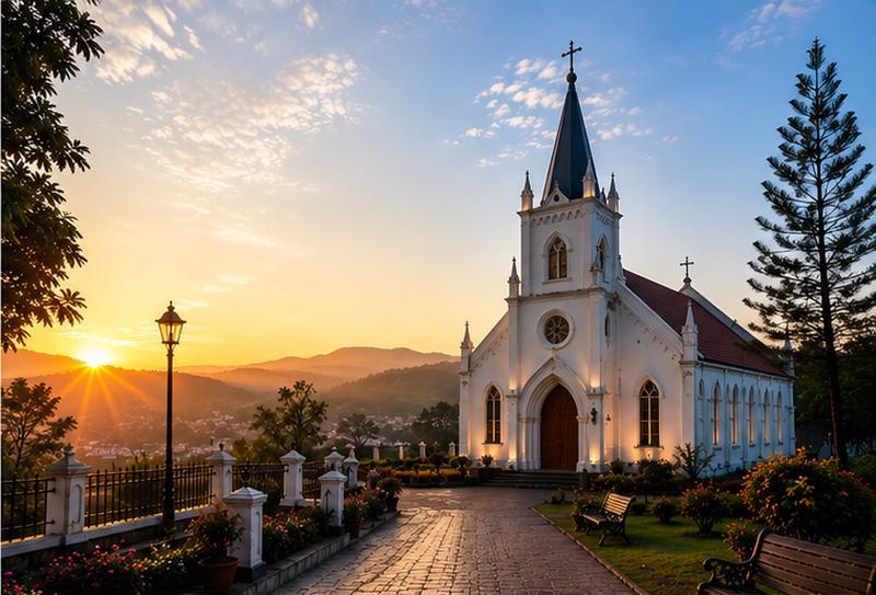 Sacred Heart Church in Richmond Road, KA