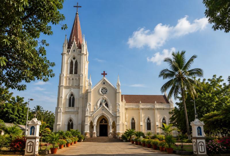 St Annes Church in Mazgaon, MH