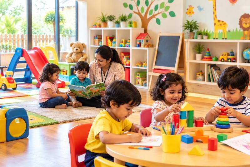 Cuddles AECS Layout Singasandra, Bengaluru  Preschool & Daycare