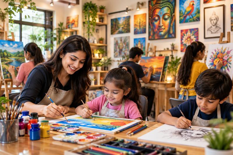 S P Art Hub – Drawing and Painting Classes in Kharghar