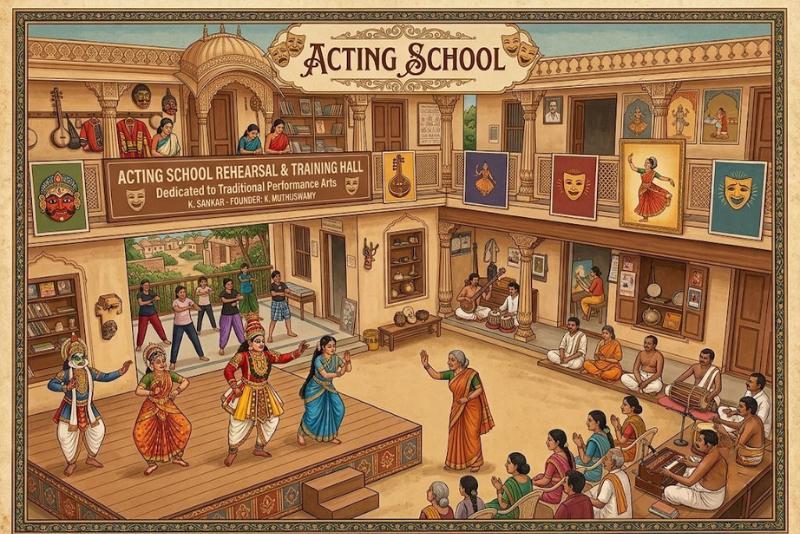 Karuppu Kottarai Acting Class -  Vadapalani, Chennai