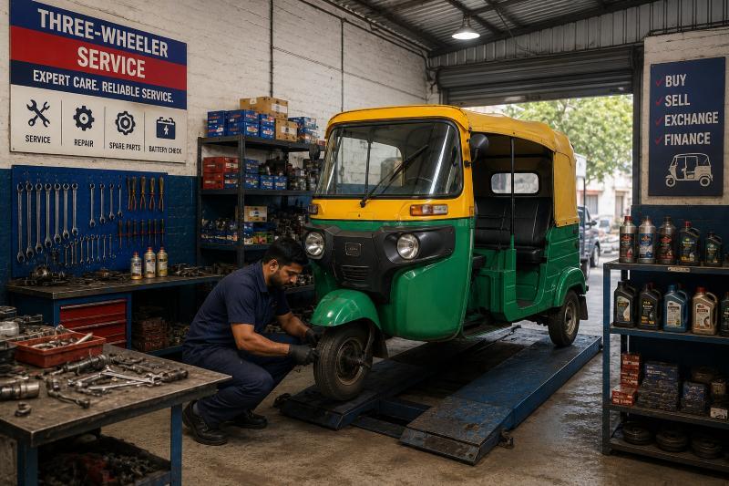 India Super Auto Rickshaw Repair in Mangolpuri, Delhi