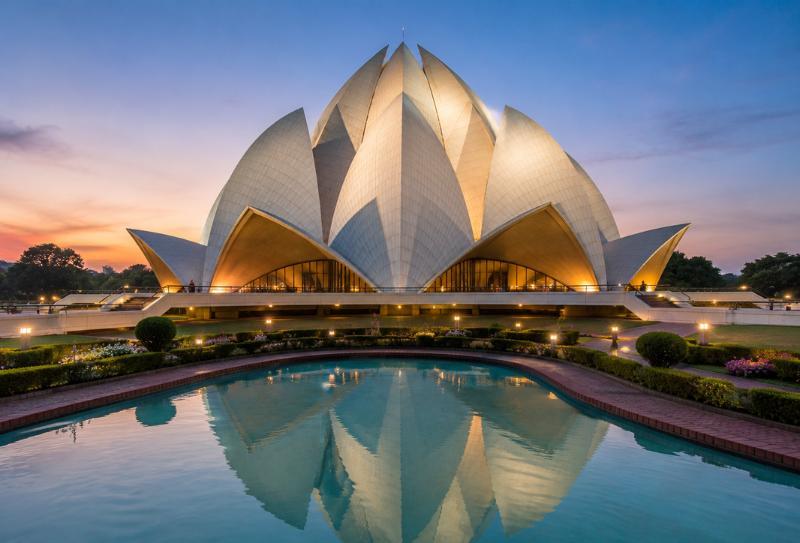 Lotus Temple - Kalkaji, Delhi