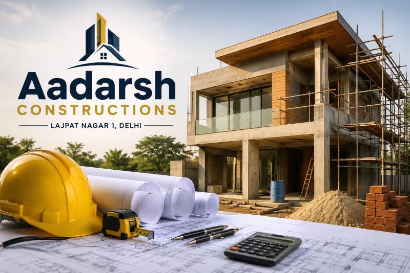 Aadarsh Constructions - Lajpat Nagar 1, Delhi