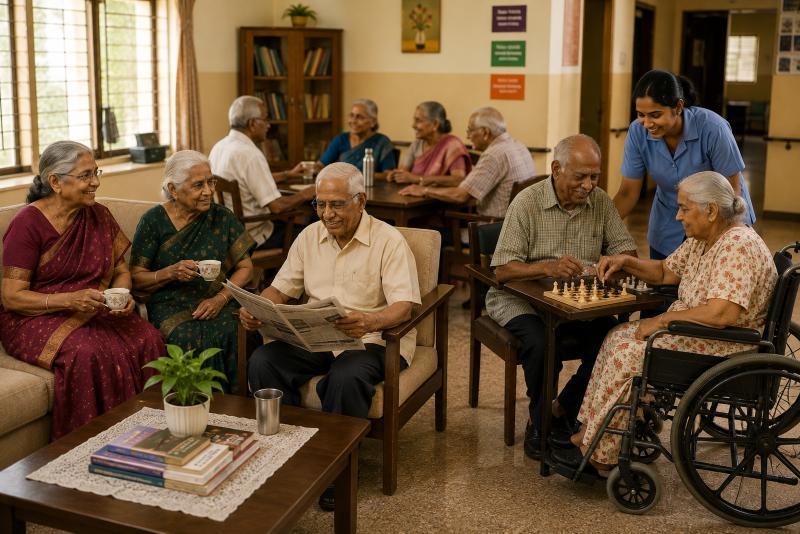 Kalaimagal Karunalaya Charitable Trust & Old Age Home - Kolathur, Chennai