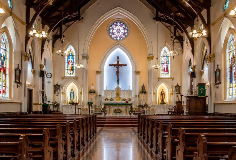 Santhome Cathedral Basilica Church - Mylapore, Chennai