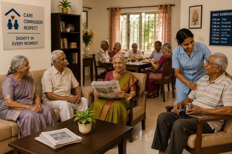 Natchathira Old Age Home - Valasaravakkam, Chennai
