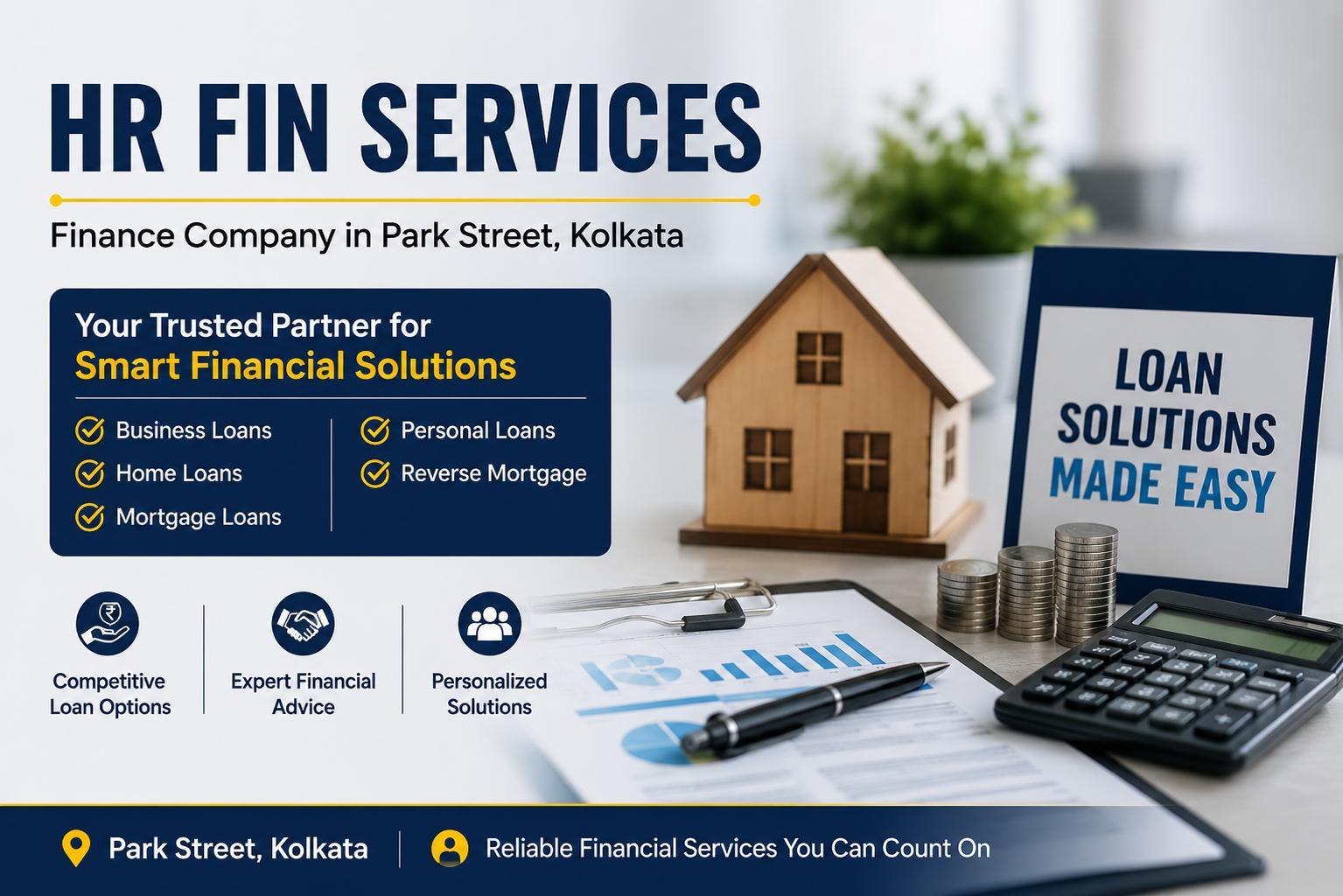 HR Fin Services Finance Company in Park Street, Kolkata