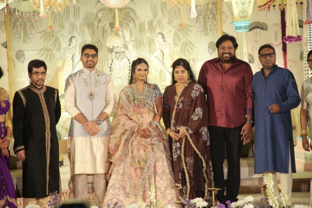 Celebrities at Gunasekhar Daughter Marriage Reception