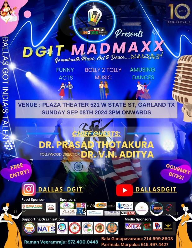 DGIT Madmaxx-Go Mad with Music, Act & Dance
