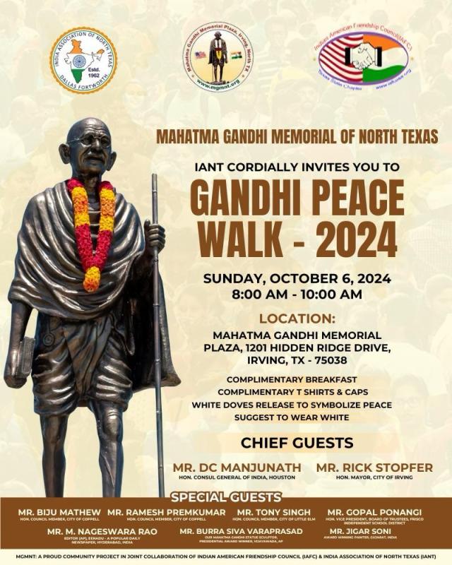 Gandhi Peace Walk 2024
