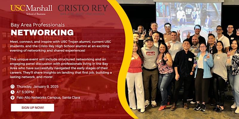 Career Connections: Bay Area Networking Night with USC & Cristo Rey Alumni