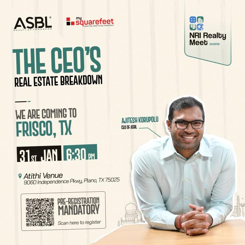 The CEO's Real Estate Breakdown - NRI Realty Meet