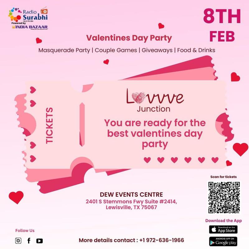 Valentine’s Day Party-Radio Surabhi