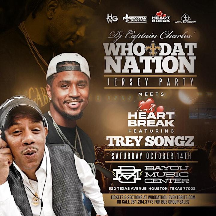 WHO DAT NATION BLACK & GOLD HOUSTON TAKEOVER FEATURING TREY SONGZ