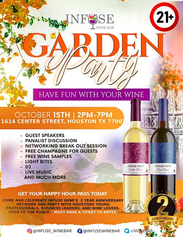 Infuse Wine Garden Party
