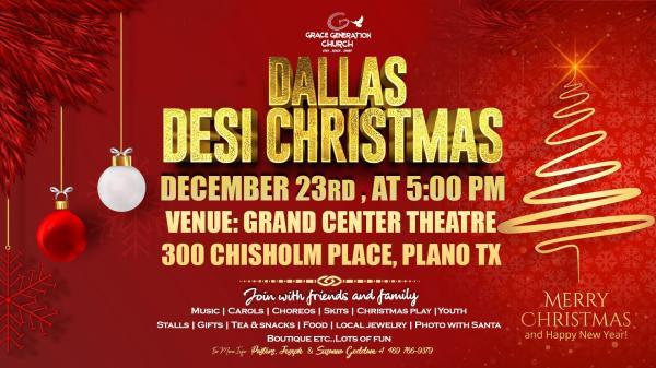 DALLAS DESI CHRISTMAS on DEC 23rd