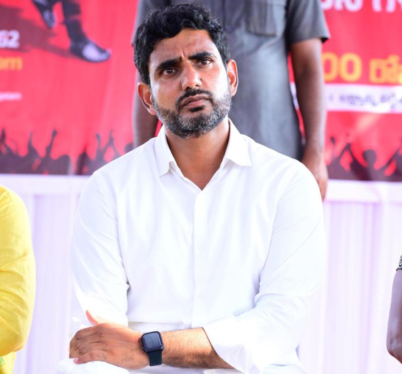 Threat for Nara Lokesh Z Category Security Accorded