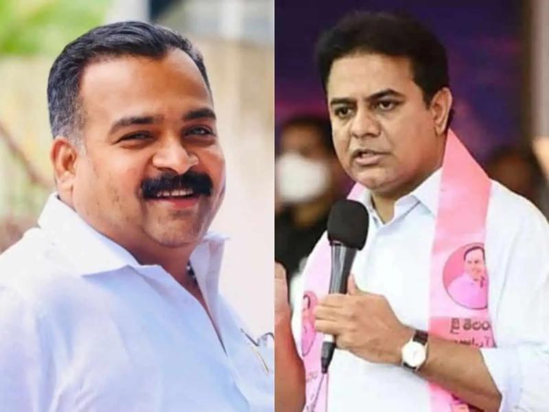 Revanth paid 50 Cr for CM post Tagore slaps KTR with defamation notice