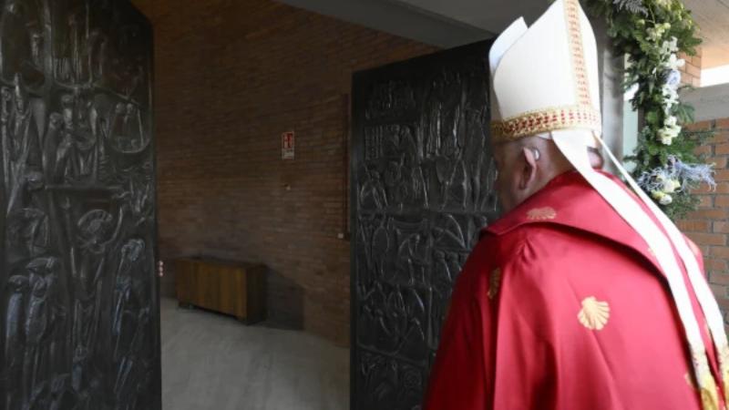 Pope Francis Opens Holy Door at Rebibbia Prison for 2025 Jubilee
