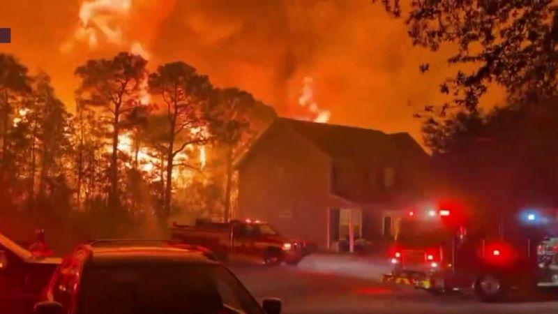 South Carolina Wildfires: State of Emergency Declared as Thousands of Acres Burn, Evacuations Ordered