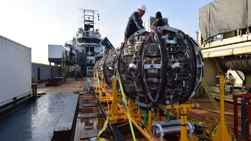 Deploying KM3NeT: Underwater Neutrino Telescope