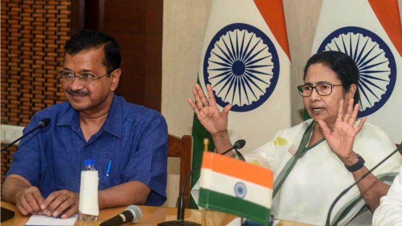 Kejriwal Announces TMC and SP Support, Criticizes Congress for Ties with BJP