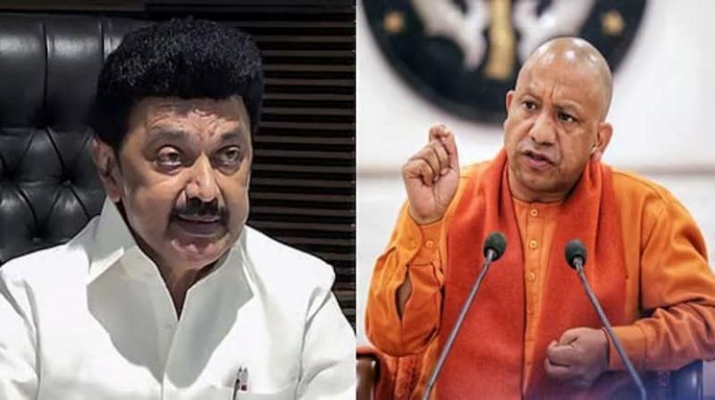 MK Stalin responds to Yogi Adityanath over Hindi row, calls remarks “political black comedy”