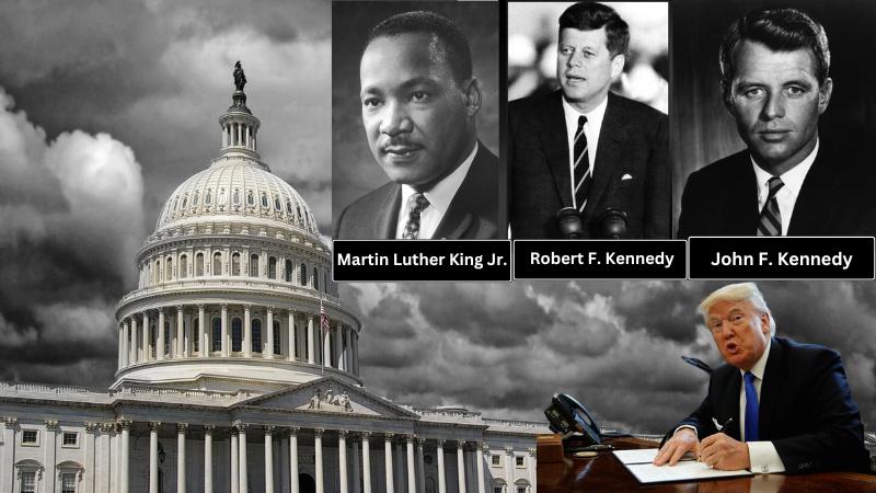 Declassifying History: Trump Orders Release of JFK, RFK, and MLK Files
