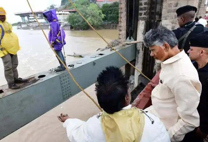 Shock and Allegations: Boats Ram Into Prakasam Barrage During Vijayawada Floods, Conspiracy Theories Emerge