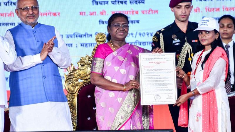 President Droupadi Murmu Advocates for Economic Empowerment of Women to Drive National Progress