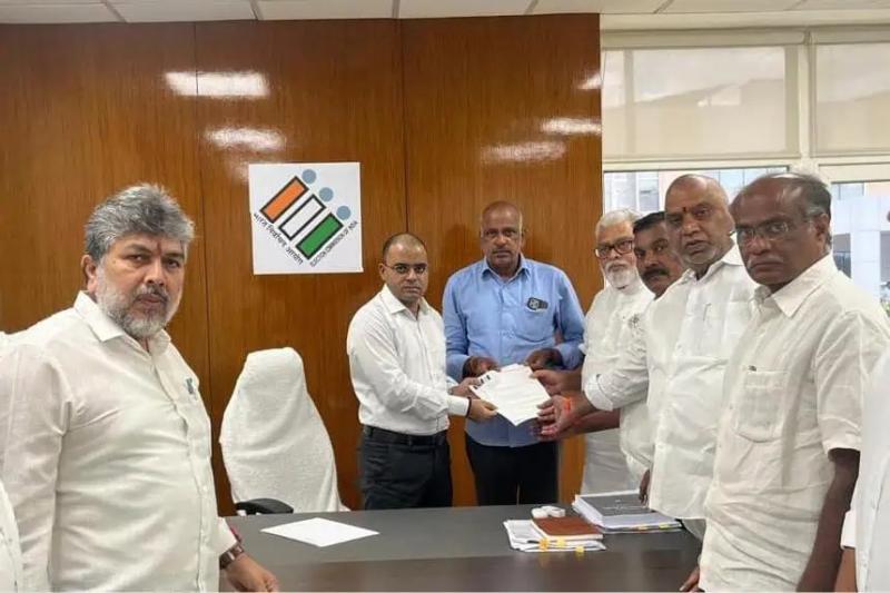 YSR Congress Alleges EVM Tampering and Demands Full Poll Data from Election Commission