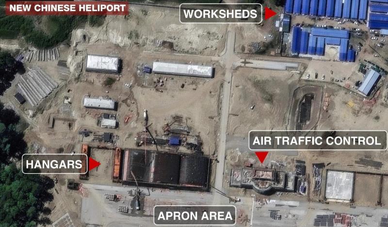 New Chinese Heliport Near Arunachal Pradesh Strategic Implications for Indo-Chinese Relations