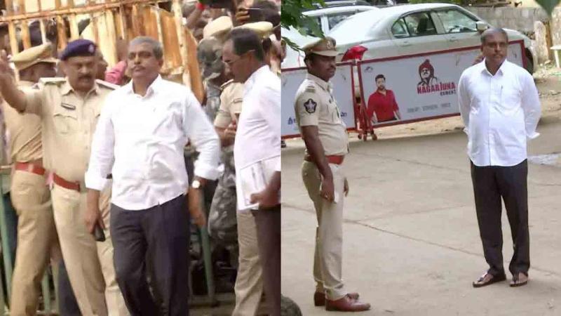 Heavy Security at Mangalagiri Police Station as Sajjala Ramakrishna Reddy Interrogated in TDP Attack Case