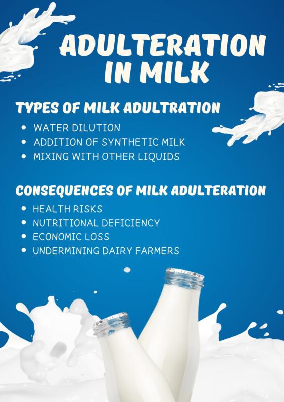 Unmask the Dangers of Adulteration in Milk