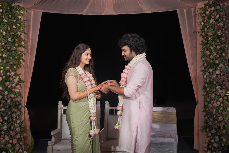 Hero Kiran Abbavaram and Heroine Rahasya Gorak's Engagement was a grand affair