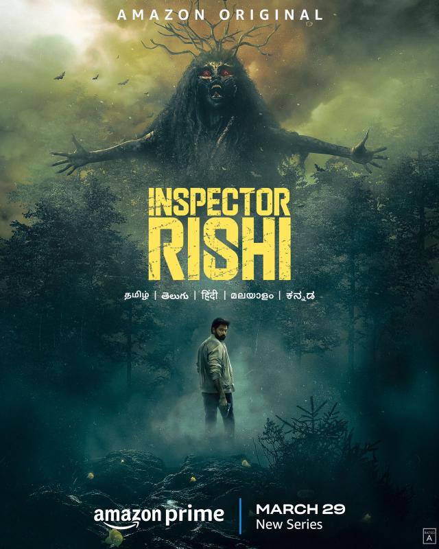 Naveen Chandra's web series  Inspector Rishi  will be streaming on Amazon Prime