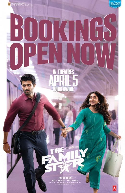 Vijay Deverakonda's  Family Star  bookings opened