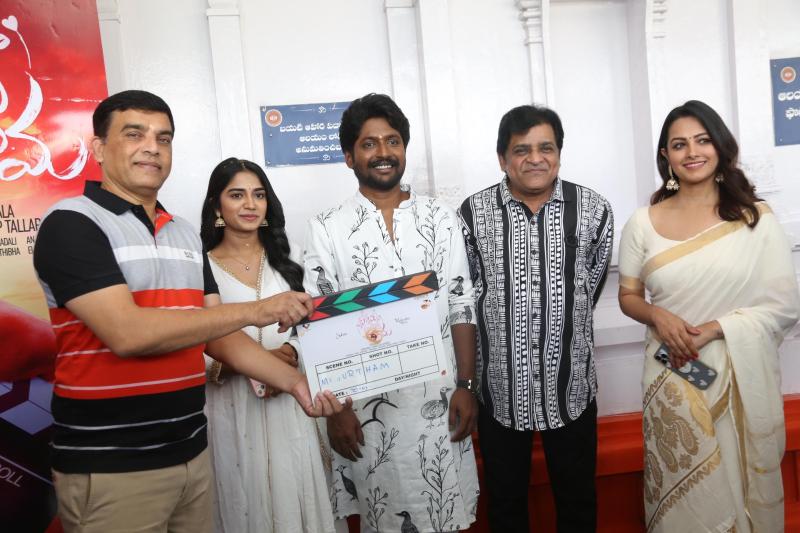 Suhas' new movie 'Oh Bhama Ayyo Rama' launched with a puja ceremony!