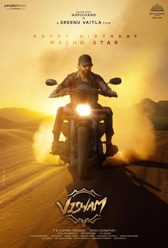 Extending birthday wishes to Macho Star Gopichand