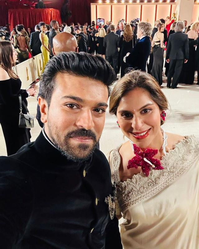 Ram Charan and Upasana Set New Record on Vanity Fair's YouTube Channel with Oscars Video