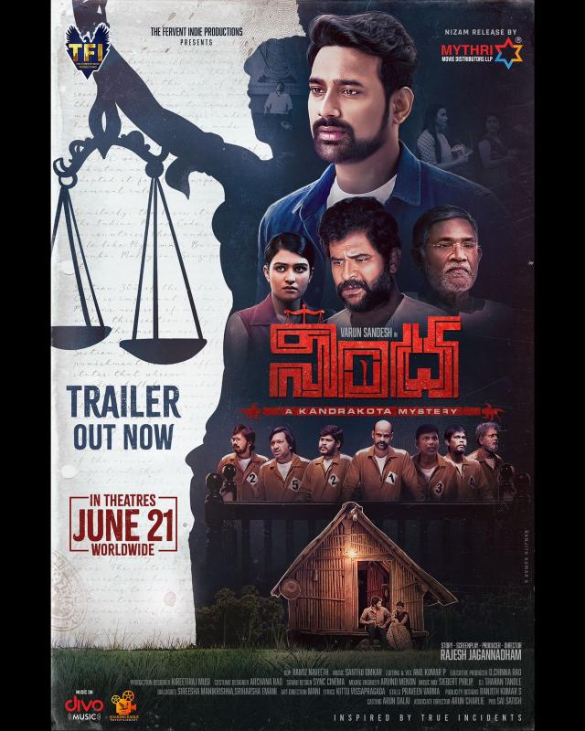 Sundeep Kishan, Vishwak Sen Launched The Gripping Trailer Of Varun Sandesh's 'Nindha'