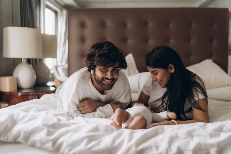 Sharwa and Rakshitha pick a name for their daughter
