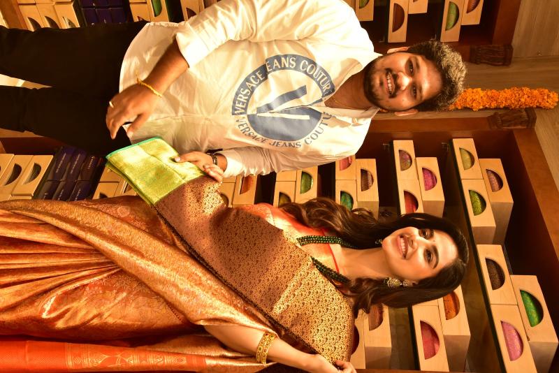 Weaverly Store Grand Launch By Actress Meenakshi Chaudary