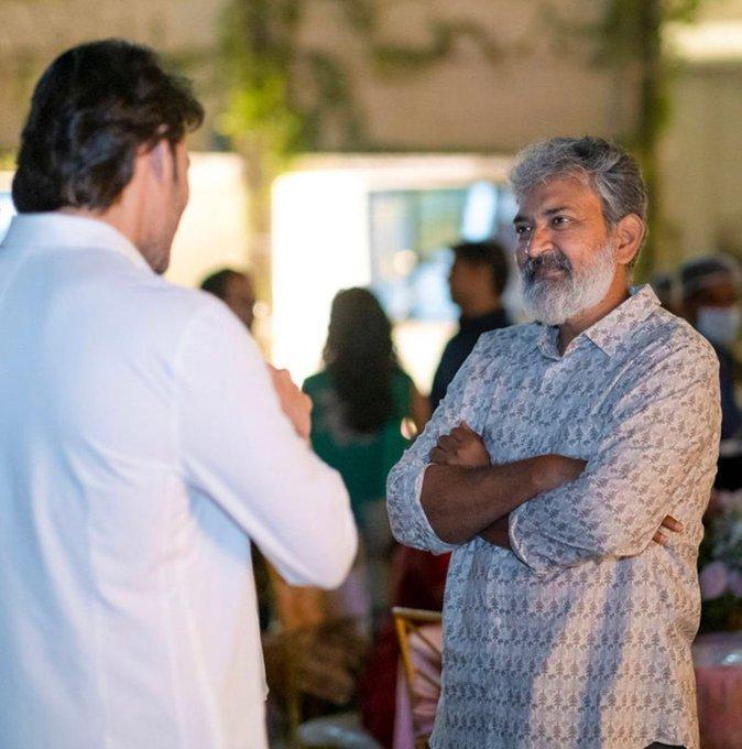 Pic Talk  Mahesh Babu and Rajamouli in one shot