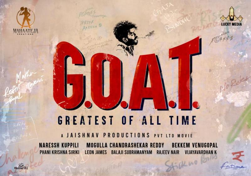 Sudigali Sudheer ‘s SS4 Titled As "G.O.A.T" - Greatest Of all those times