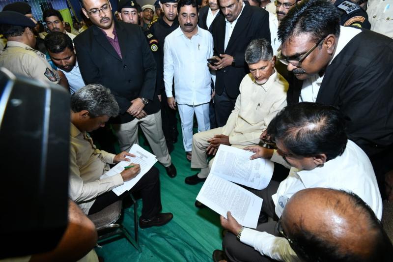 TDP chief Chandrababu arrested in Nandyal