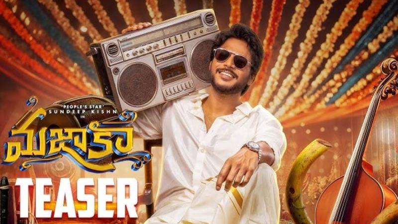 Sundeep Kishan Unveils First Look of Majaka  Embraces "People's Star" Title and Numerology Change