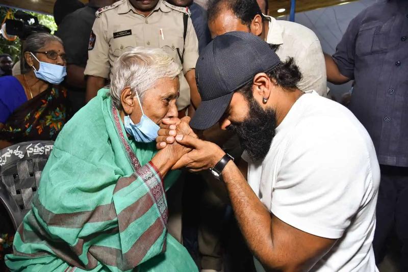 Sai Durgha Tej Donates Generously to Flood Relief and Orphanage Support